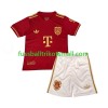 Fußballtrikots Bayern München 125th Anniversary Kinder Rot 2024-2025 Kurzarm Heimtrikotsatz kaufen